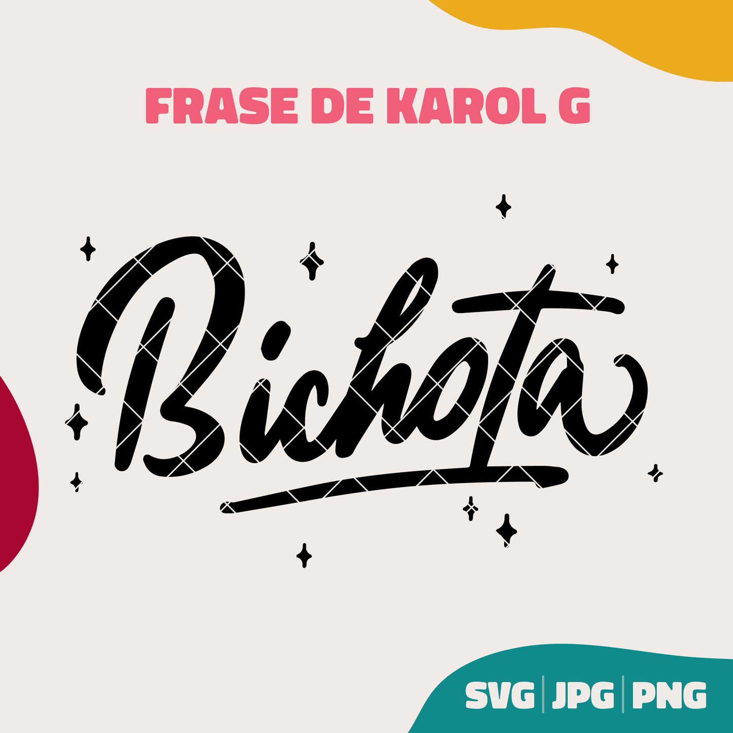 Bichota Karol G (SVG, JPG, PNG)