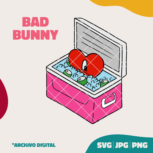 La Neverita Bad Bunny (SVG, JPG, PNG)