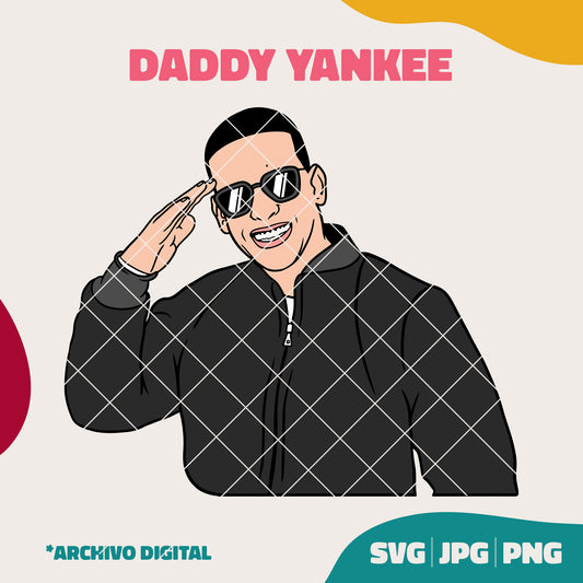 Daddy Yankee (SVG, JPG, PNG)