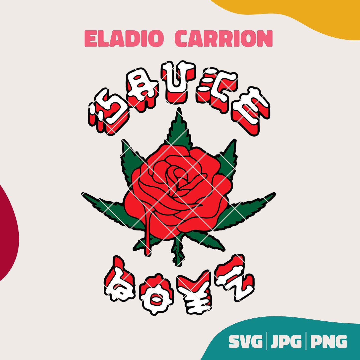 Eladio Carrion Sauce Boyz (SVG, JPG, PNG)