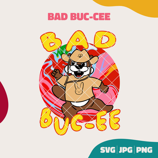Bad Bucee - Bad Bunny (SVG, JPG, PNG)