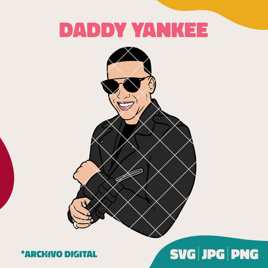 Daddy Yankee (SVG, JPG, PNG)