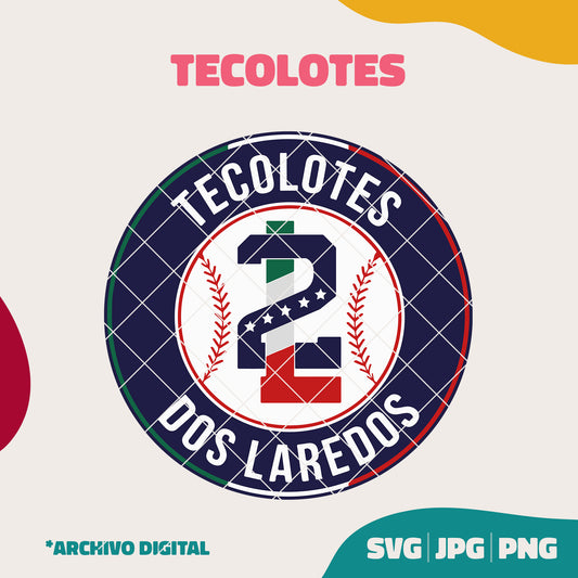 Logo Tecolotes de los Dos Laredos Mexico (SVG, JPG, PNG)